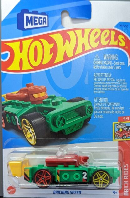 Hot Wheels: MEGA - Brick Rides 5/5 Bricking Speed