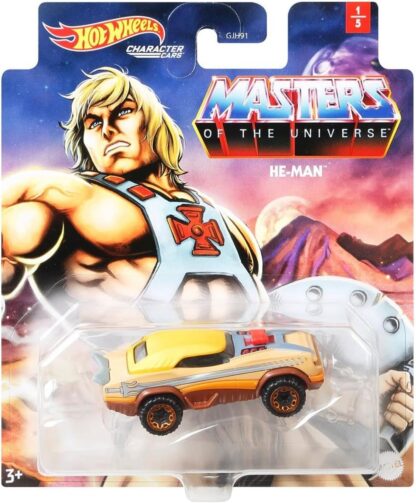 Hot Wheels: Masters of The Universe Character Car - He-Man